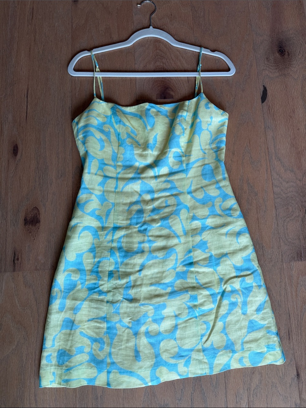 Rhode Linen Sleeveless Floral Linen Dress 4